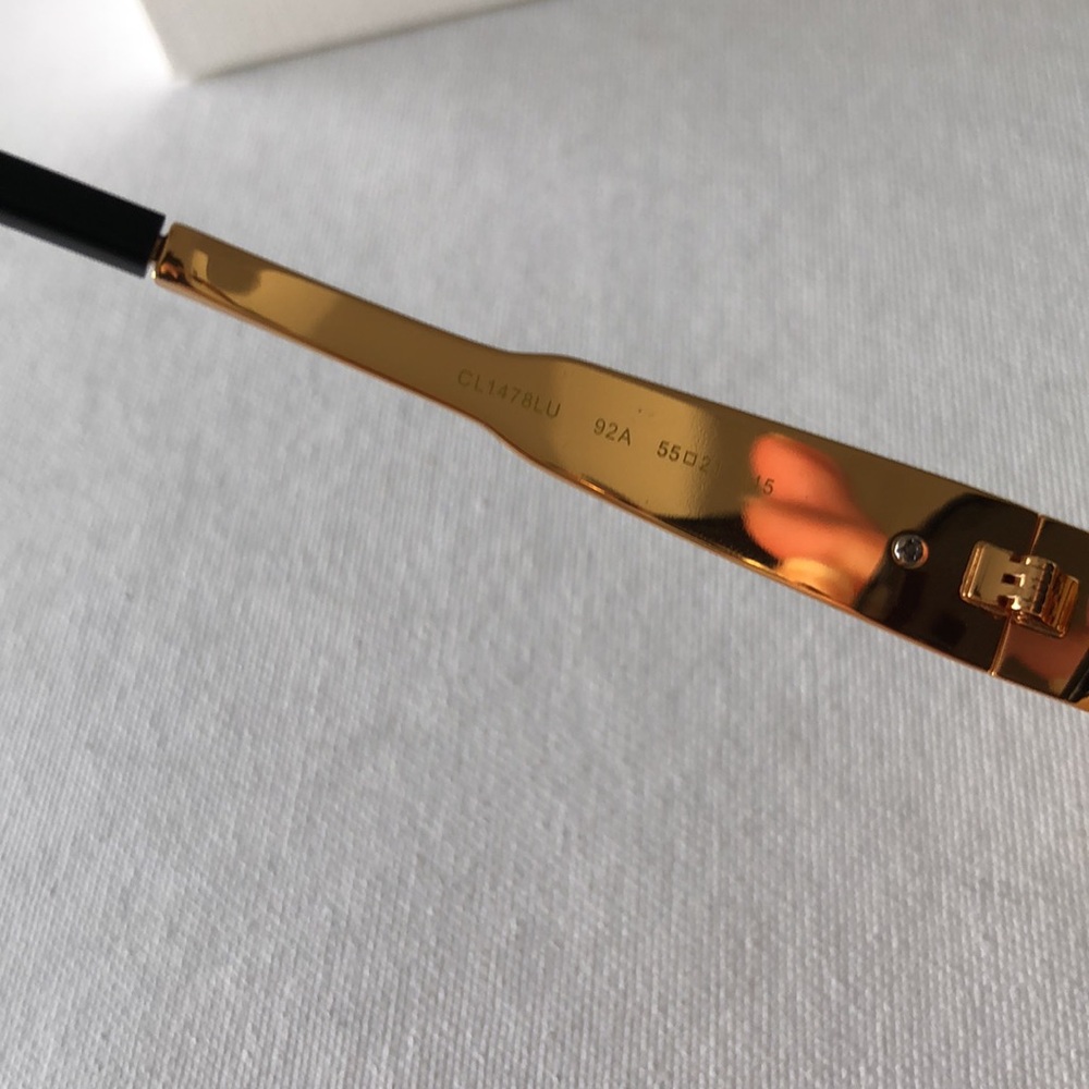 Celine Black and Gold Sunglasses MK - Picture 5 of 10